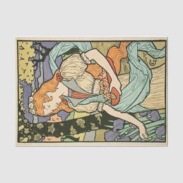 Grafton Gallery von Les Affiche von Eugene Grasset Seidenpapier