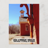 Grafton Ghost Town Postkarte (Vorderseite)