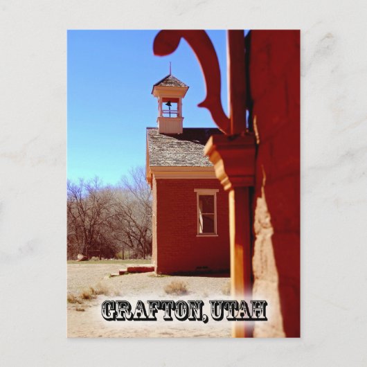 Grafton Ghost Town Postkarte (Vorderseite)