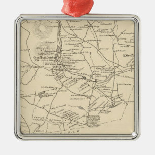 Grafton, Grafton Co Silbernes Ornament