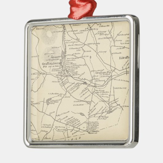 Grafton, Grafton Co Silbernes Ornament (Links)