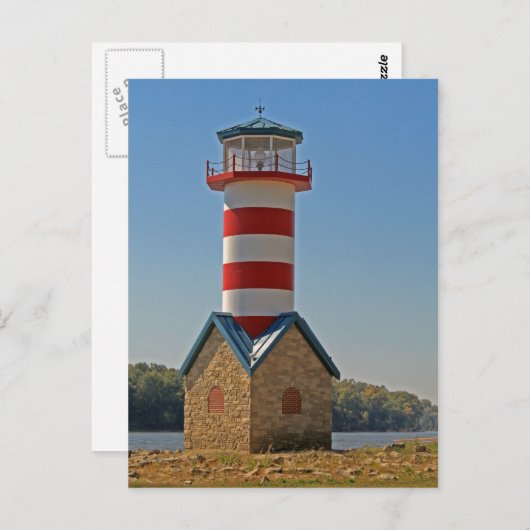 Grafton Lighthouse 2 Postkarte (Vorne/Hinten)