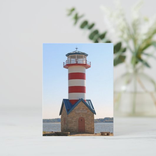 Grafton Lighthouse Postkarte (Stehend Vorderseite)
