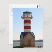 Grafton Lighthouse Postkarte (Vorne/Hinten)
