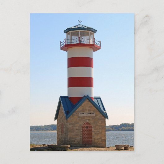 Grafton Lighthouse Postkarte (Vorderseite)