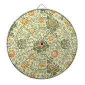 Grafton Pattern (von William Morris) Dartscheibe (vorne)