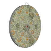 Grafton Pattern (von William Morris) Dartscheibe (Vorderseite Links)