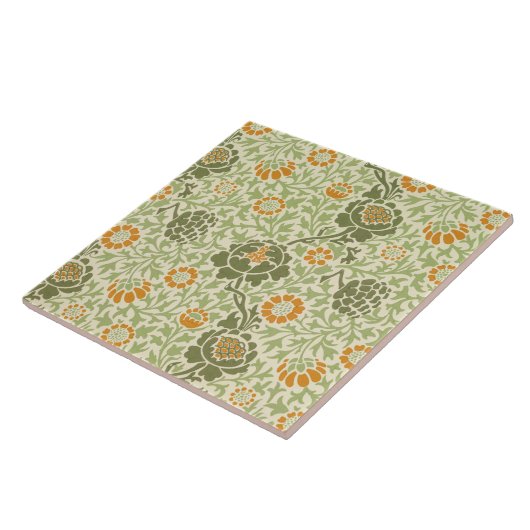 Grafton Pattern (von William Morris) Fliese (Seite)