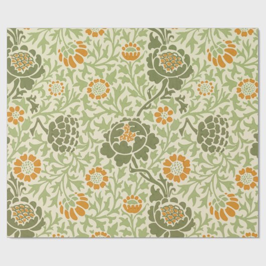 Grafton Pattern (von William Morris) Geschenkpapier (Flach)