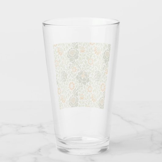 Grafton Pattern (von William Morris) Glas (Rückseite)