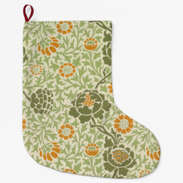 Grafton Pattern (von William Morris) Großer Weihnachtsstrumpf
