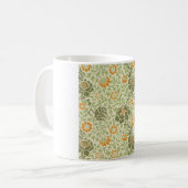 Grafton Pattern (von William Morris) Kaffeetasse (Vorderseite Links)
