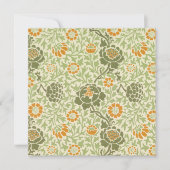 Grafton Pattern (von William Morris) Karte (Vorderseite)