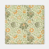 Grafton Pattern (von William Morris) Magnet (Vorne)