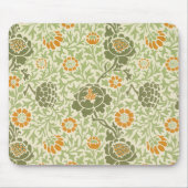 Grafton Pattern (von William Morris) Mousepad (Vorne)