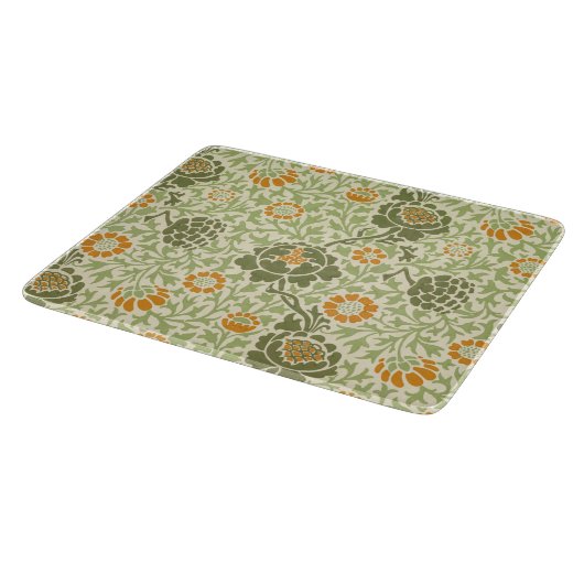 Grafton Pattern (von William Morris) Schneidebrett (Ecke)
