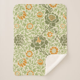 Grafton Pattern (von William Morris) Sherpadecke