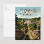 Grafton USA Postkarte (Vorne/Hinten)