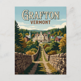 Grafton USA Postkarte