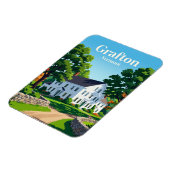 Grafton, Vermont USA Magnet (Linke Seite)