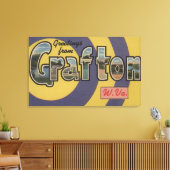 Grafton, West Virginia - Große Briefszenen Leinwanddruck (Insitu (Wohnzimmer))