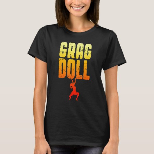 Grag Doll Rock Klettersteig Klettersteig T-Shirt (Vorderseite)