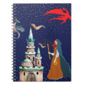 Gragons und Schloss Notizblock (Vorderseite)