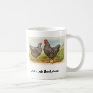 Graham - abgehaltener Plymouth-Felsen-HühnerPromo Kaffeetasse