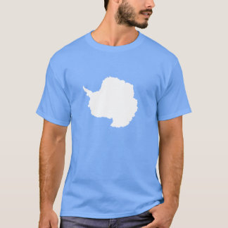 Graham Bartram Antarktis blaue Flagge T-Shirt