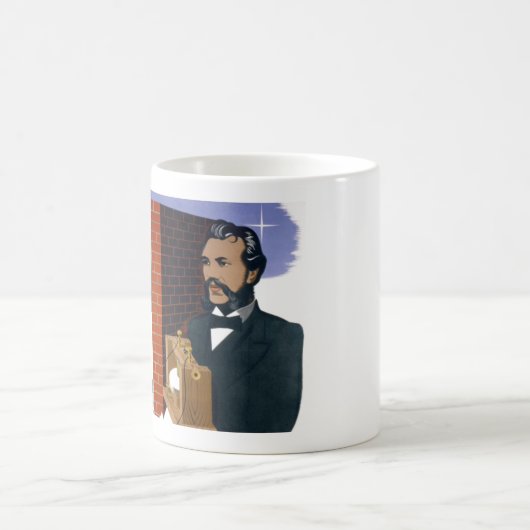 Graham Bell's Robocaller Kaffeetasse (Mittel)