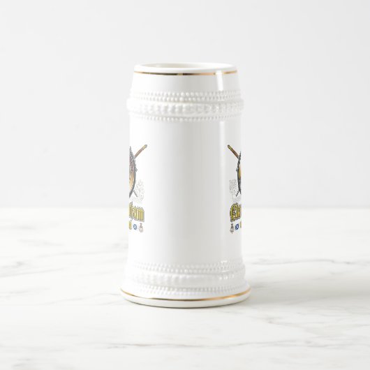 Graham Clan Abzeichen Bierglas (Mittel)