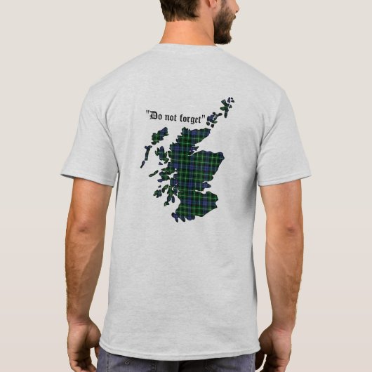 Graham Clan Adult T-Shirt (Rückseite)