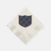 Graham Clan Kariert Scottish tartan Serviette (Ecke)