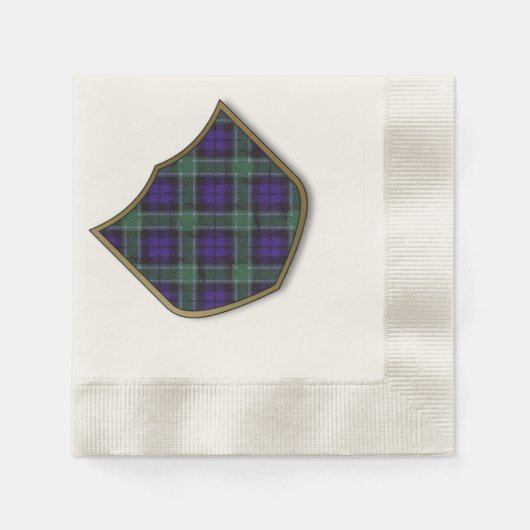 Graham Clan Kariert Scottish tartan Serviette (Vorderseite)