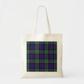 Graham-Clan karierter schottischer Tartan Tragetasche (Vorne)