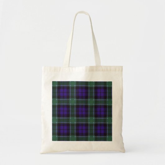 Graham-Clan karierter schottischer Tartan Tragetasche (Vorne)