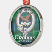Graham-Clan Ornament Aus Metall (Links)