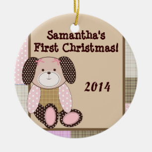 Graham Crackers Girl Personalisierter Name Ornamen Keramik Ornament