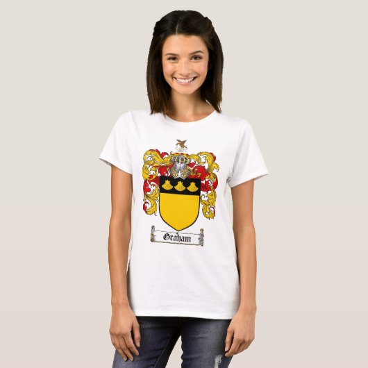 GRAHAM-FAMILIENWAPPEN - GRAHAM-WAPPEN T-Shirt (Vorne ganz)