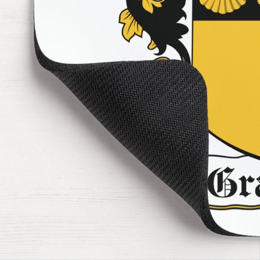 Graham-Familienwappen Mousepad (Ecke)