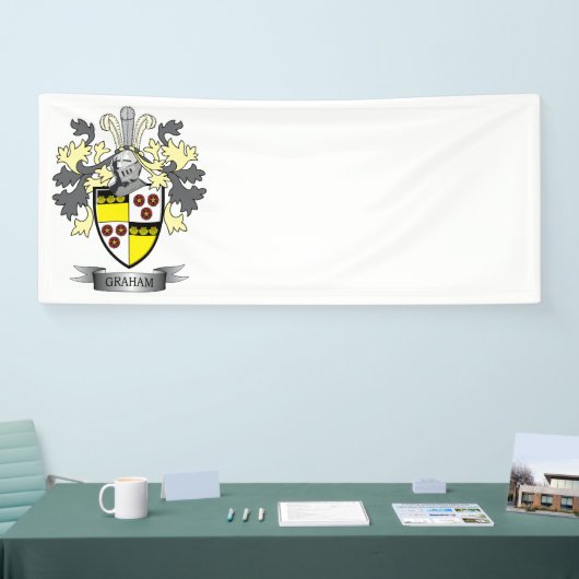 Graham-Familienwappen-Wappen Banner (Messe)