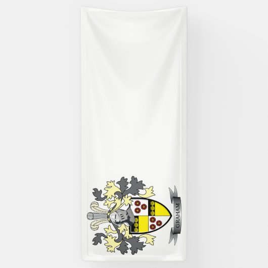 Graham-Familienwappen-Wappen Banner (Vertikal)