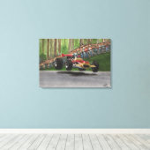 Graham Hill Leinwanddruck (Insitu (Holzboden))