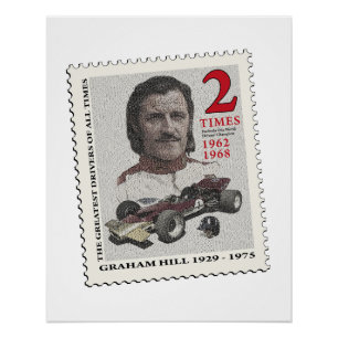 Graham Hill Poster