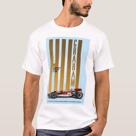 Graham Hill Tribute T-Shirt (Vorderseite)