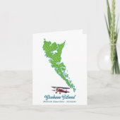 Graham Island British Columbia Reiseplan (Vorderseite)