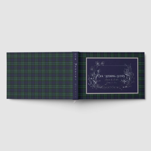Graham Monteith Modern Original Scottish Tartan Gästebuch (Voll)