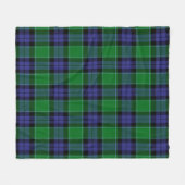 Graham of Menteith Modernes Kariert Fleecedecke (Vorderseite (Horizontal))