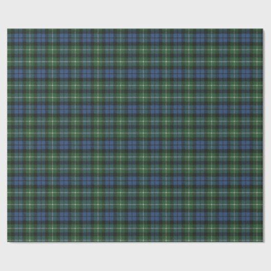 Graham of Montrose Ancient Scottish Tartan Geschenkpapier (Flach)