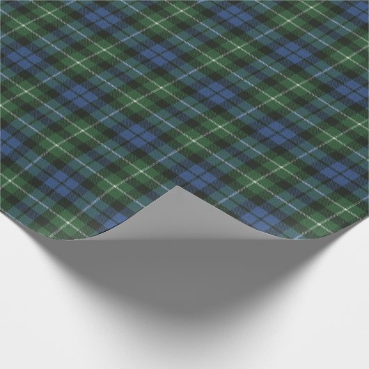 Graham of Montrose Ancient Scottish Tartan Geschenkpapier (Ecke)